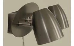 Sandnes Vägglampa 2L Tenn