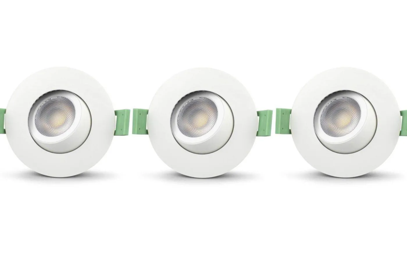 Sanna 230V Spotlight 3000/4000K 6W 3-pack Vit IP65