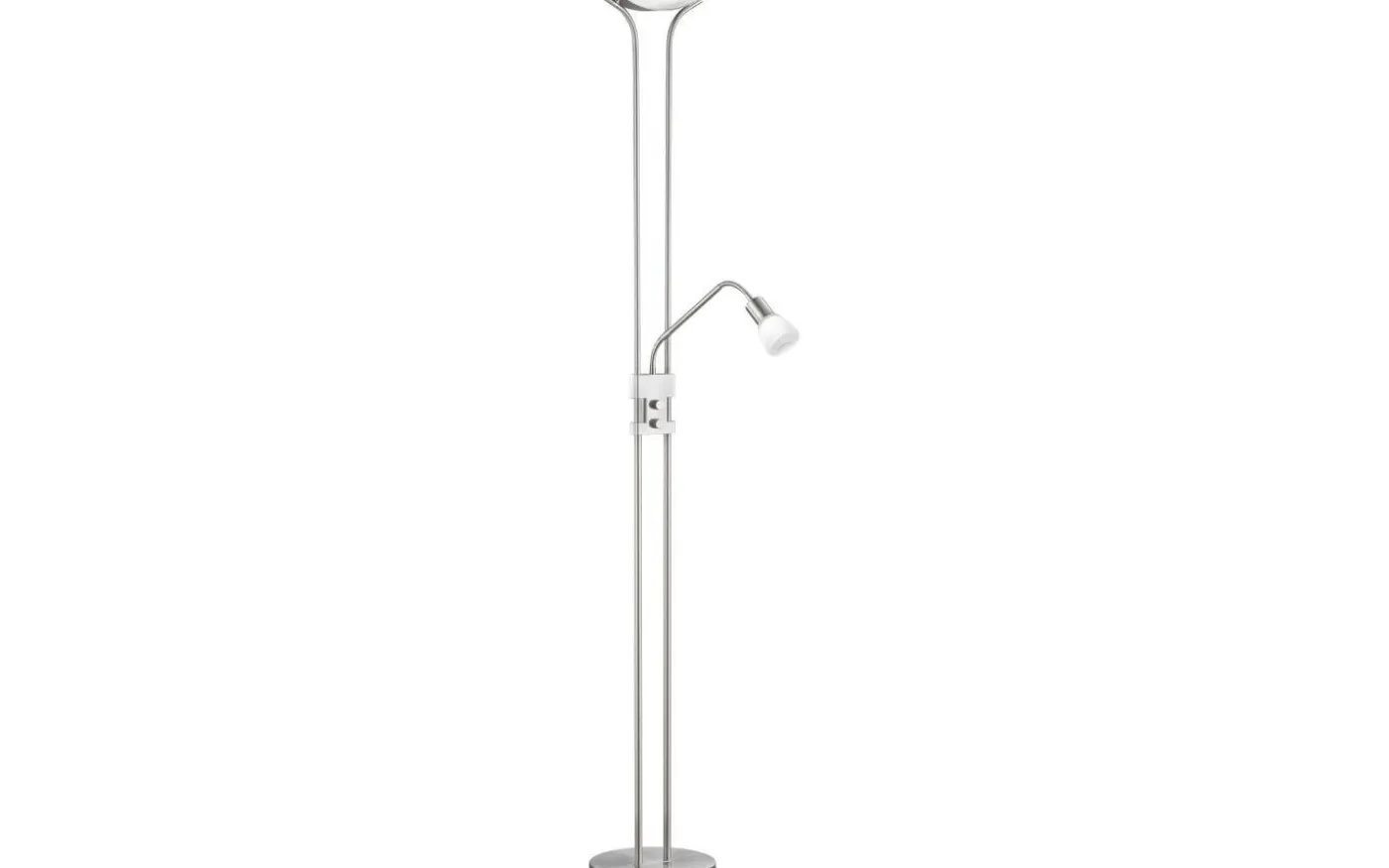 Santo II Golvlampa LED uplight i borstat stål