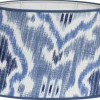 Saphia Lampskärm Oval 30cm Blå