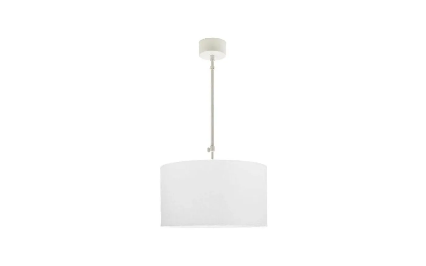 Sara Taklampa 55cm Linne Vit