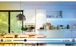 Sarsina Plafond 30cm LED 2700-6500K 14W med Fjärrkontroll Vit