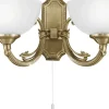 Savoy Vägglampa Dubbel Brons