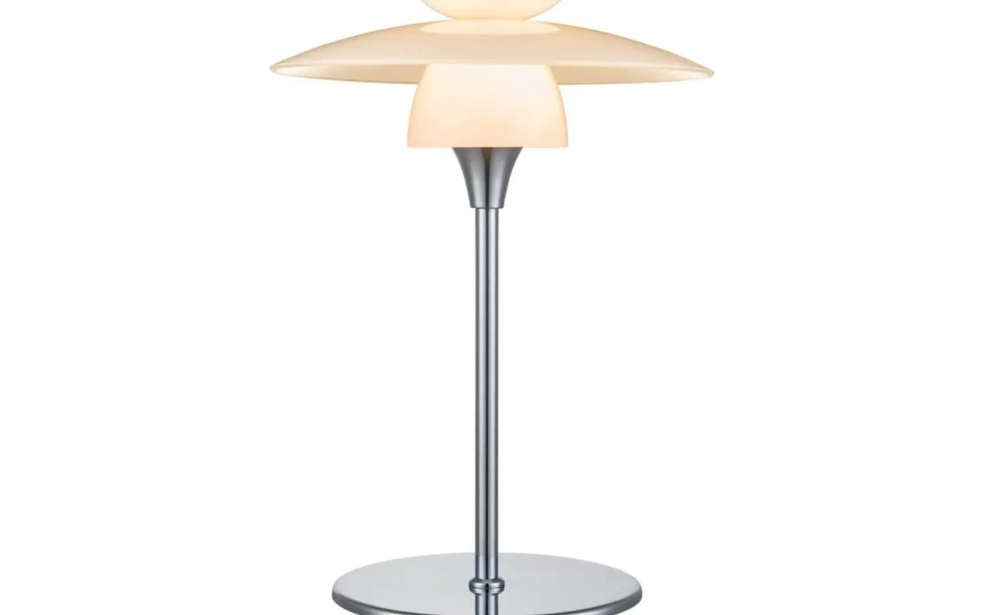 Scandinavia Bordslampa 29,5cm Krom/Opal
