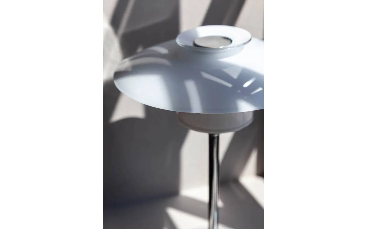 Scandinavia Bordslampa 29,5cm Krom/Opal