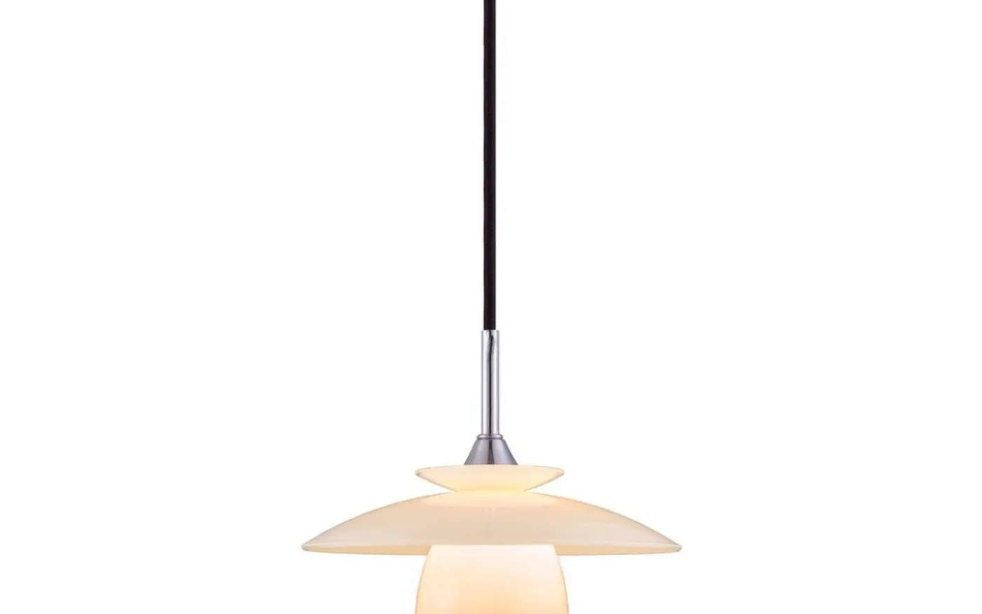 Scandinavia Fönsterlampa Ø20cm Krom/Opal