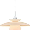Scandinavia Taklampa Ø40cm Krom/Opal