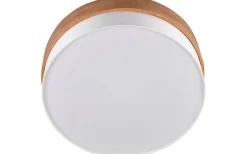 Seasons Plafond 50cm E27 vit/trä