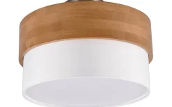Seasons Plafond 30cm E14 vit/trä