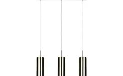 Selvino Taklampa 71cm Nickel/Guld