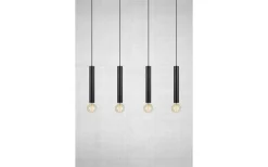 Sencillo Taklampa 4L 108cm Svart