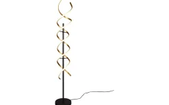 Sequence Golvlampa LED matt mässing/matt svart