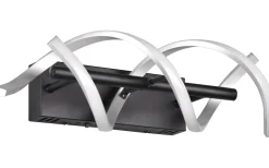 Sequence Vägglampa LED borstad aluminium/mattsvart