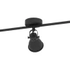 Seras Takspotlight 60cm GU10 LED 3000K 3x3W Svart