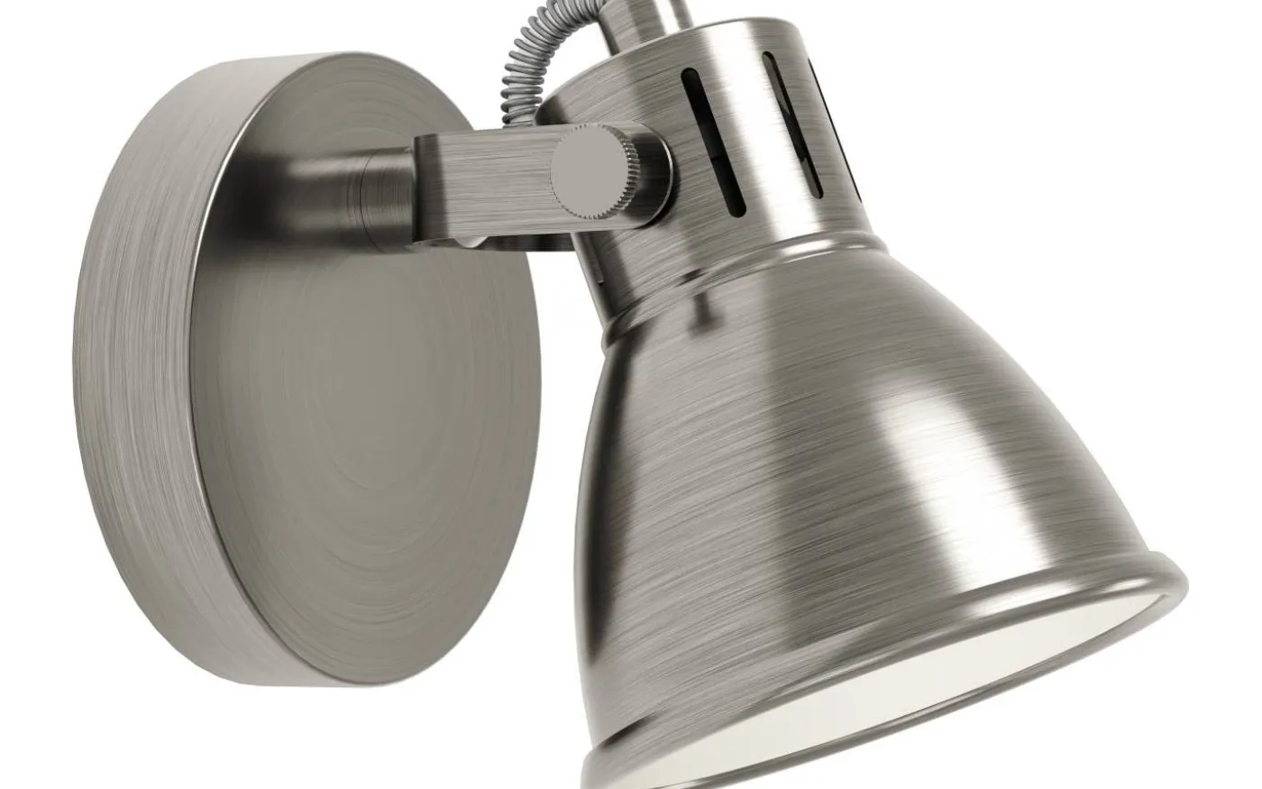 Seras Takspotlight 10cm GU10 LED 3000K 3W Nickel