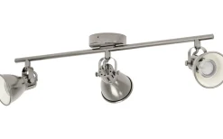 Seras Takspotlight 60cm GU10 LED 3000K 3x3W Antik Nickel
