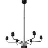 Serena Taklampa 6L 70cm Svart