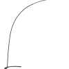 Shanghai Golvlampa LED svart