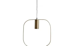 Shape Fyrkantig Pendel Guld