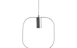 Shape Fyrkantig Pendel Silver