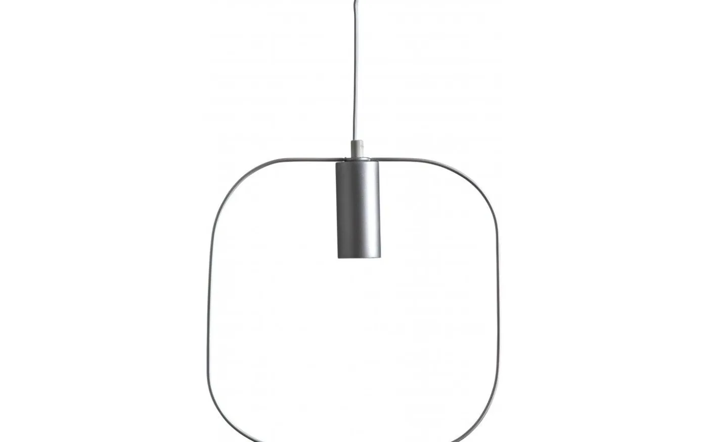 Shape Fyrkantig Pendel Silver