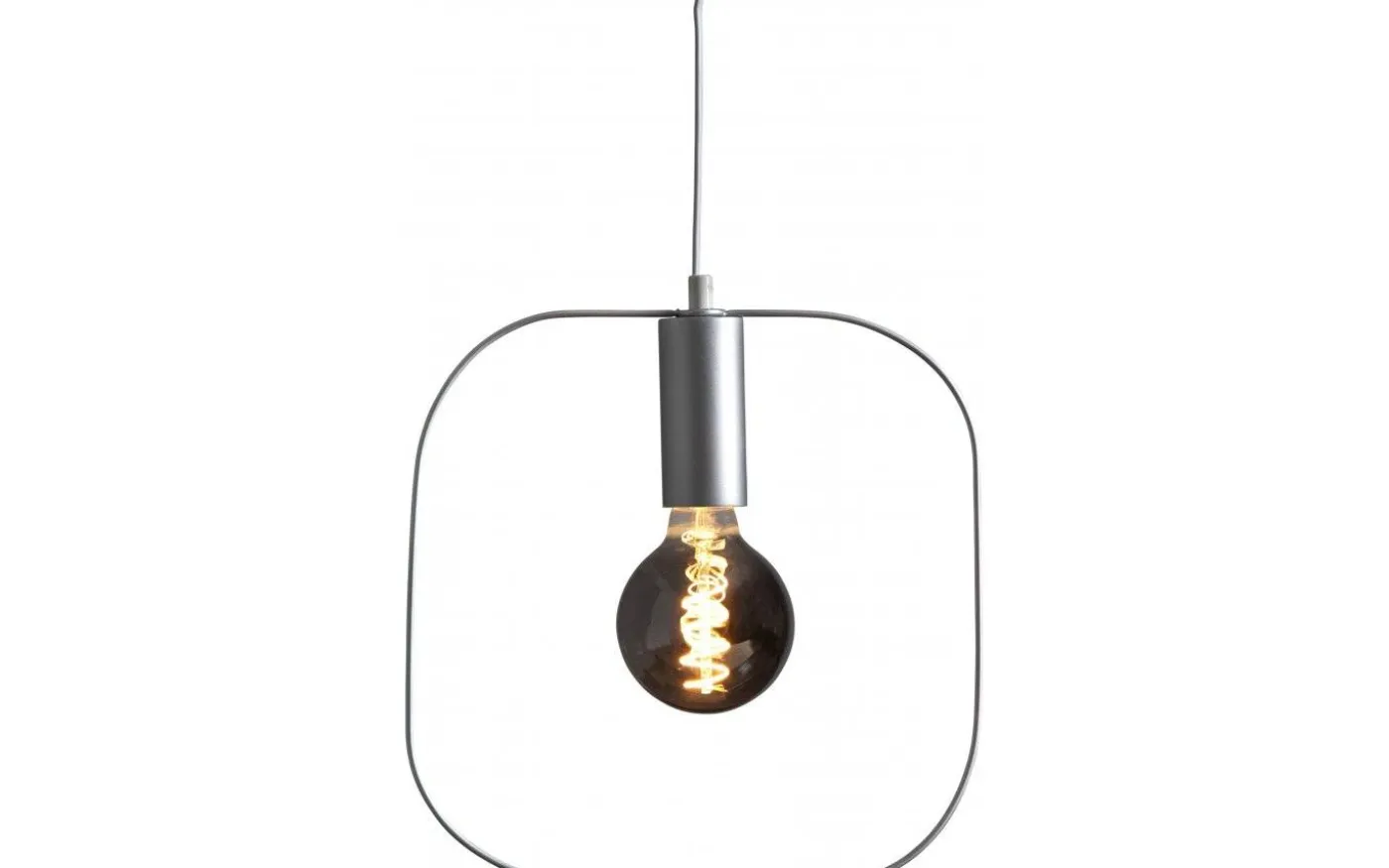 Shape Fyrkantig Pendel Silver