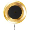 Shelby Vägglampa 50cm Svart/Guld