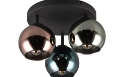 Sheldon Plafond 3-delad E14 flerfärgad
