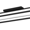 Siberia Plafond 78cm LED 3000-6500K 34W med Fjärrkontroll Svart