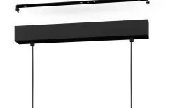Siberia Taklampa 78cm LED 3000-6500K 34W inkl. fjärrkontroll Svart
