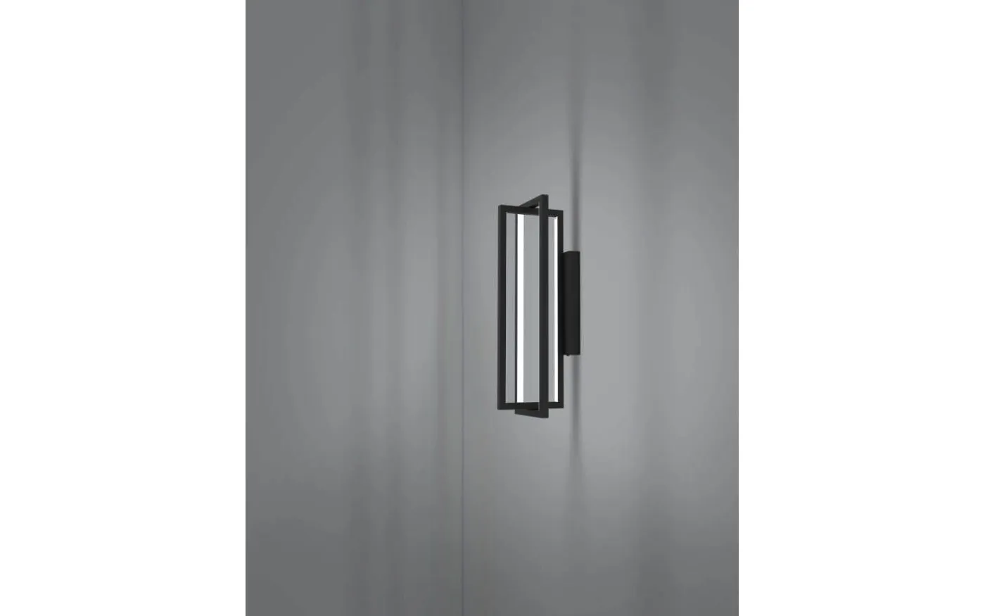Siberia Vägglampa med fjärr LED 3000-6500K 15,5W Svart