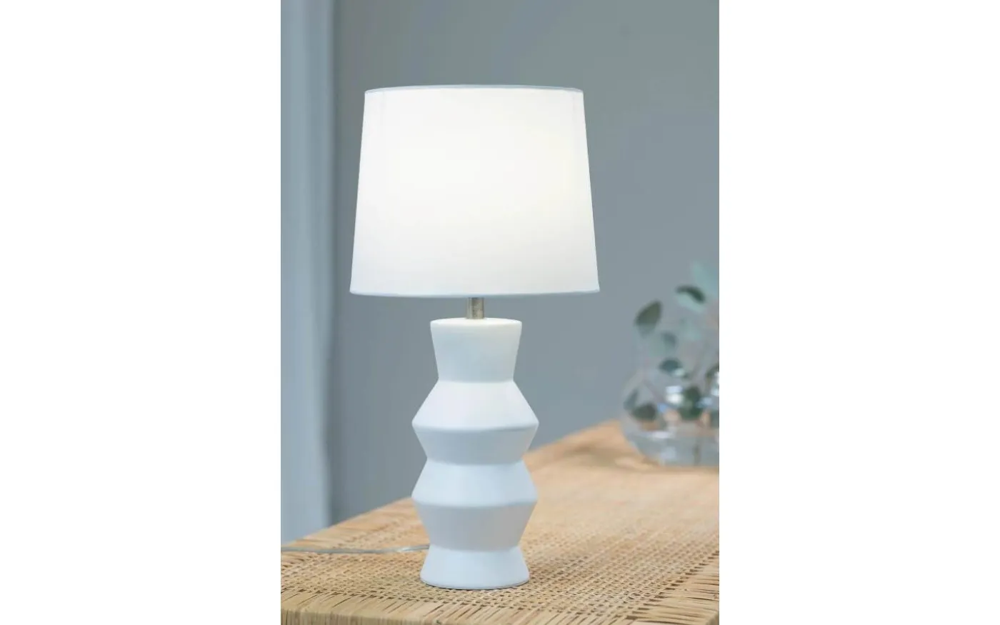 Sienna Bordslampa 46cm Vit