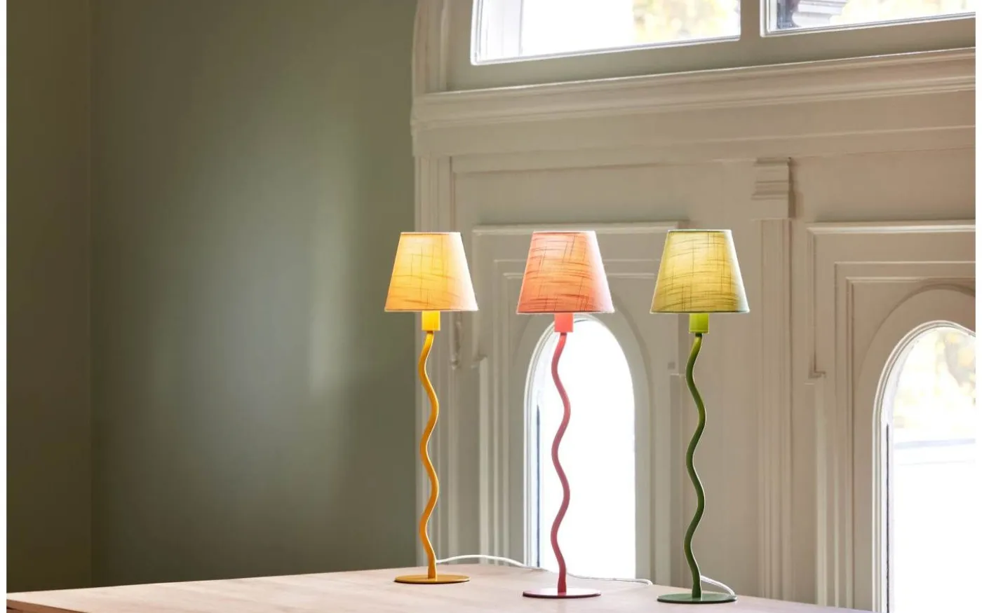 Sigrid Lampskärm Ø16cm Gul
