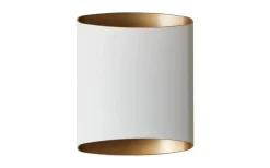Sinne Vägglampa 17cm LED 8W 3000K Vit/Mässing