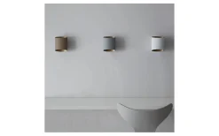 Sinne Vägglampa 17cm LED 8W 3000K Vit/Mässing