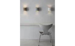 Sinne Vägglampa 17cm LED 8W 3000K Vit/Mässing