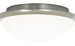 Siracusa Plafond 25cm LED 12W 3000K Krom/Vit IP44