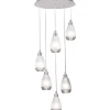 Siracusa Taklampa 50cm Nickel