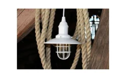 Skeppar Fönsterlampa 15cm Mattvit