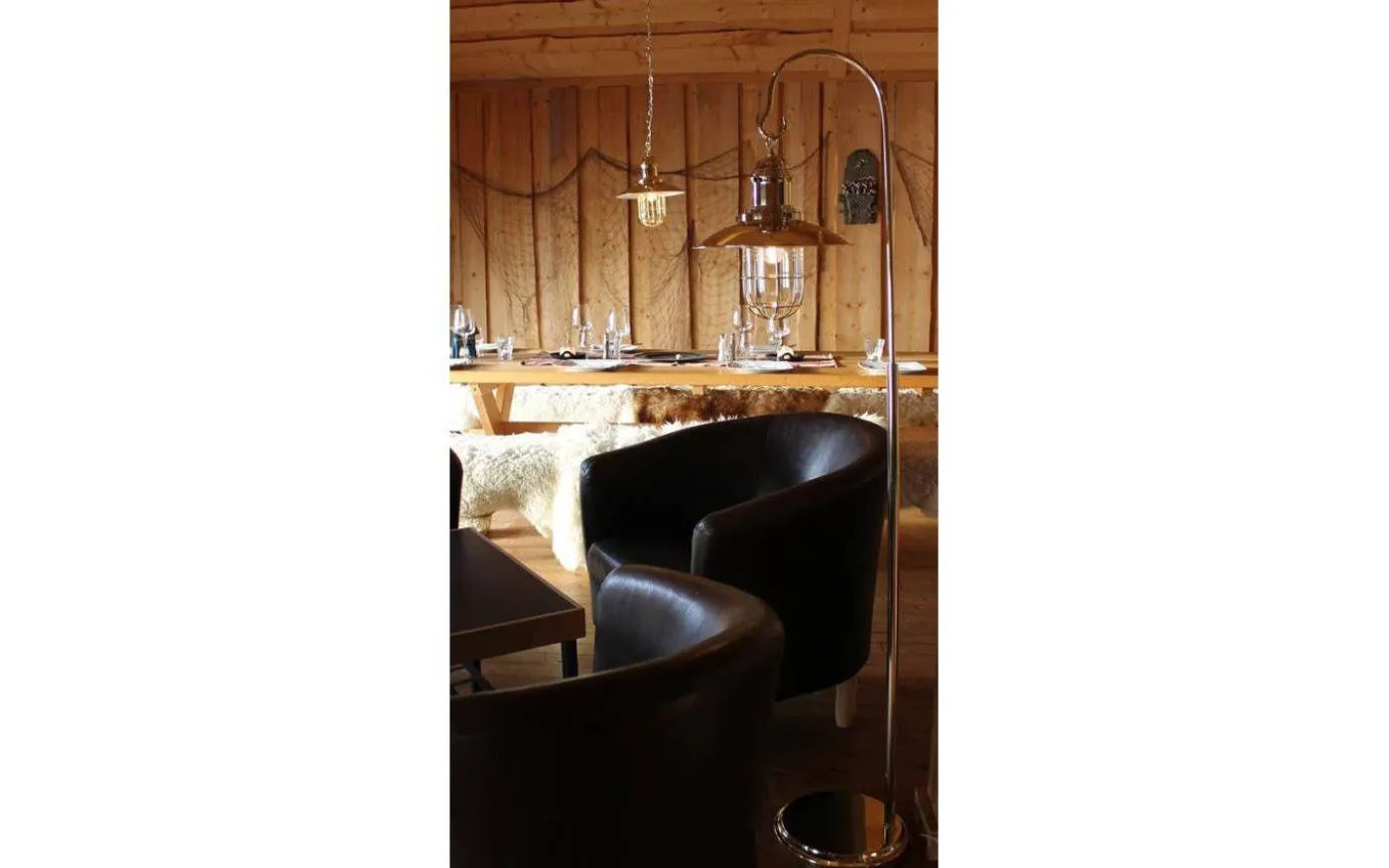 Skeppar Golvlampa 160cm Mässing