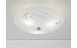 Skrift Plafond 42cm Vit