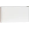Skärm Luton Golvlampa L40xB15xH20cm Vit