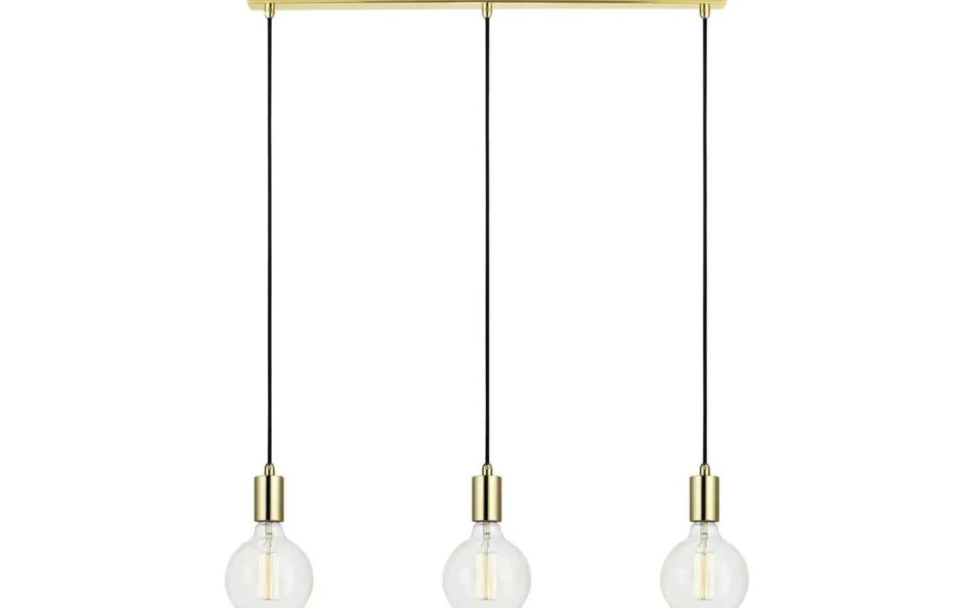 Sky Bar Taklampa 68cm 3L Mässing