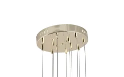 Skyfall Taklampa 30cm 12xG4 Mässing/Amber