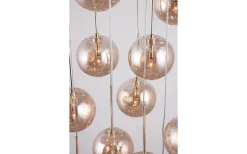 Skyfall Taklampa 30cm 12xG4 Mässing/Amber