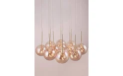 Skyfall Taklampa 30cm 12xG4 Mässing/Amber