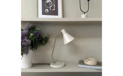 Sleep Skrivbordslampa 43cm Vit/Mässing