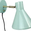 Sleep Vägglampa Blank Mint/Antikmässing