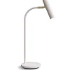 Slender Bordslampa 54cm Vitstruktur/Mässing