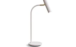 Slender Bordslampa 54cm Vitstruktur/Mässing